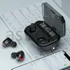 A17 TWS Bluetooth 5.1 Trådlösa hörlurar hörlurar 9D Stereo Sport Vattentät hörlurar Touch Control Headset Earbuds Digital display med förpackning