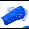 Chauffe-bras 1 paire de coussinets de football légers et doux Gardes de football Supporters Protecteur de jambe de sport pour enfants Équipement de protection pour adultes Shin Guard1 W Q1Gry