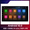 7 "2din Universal Car DVD Radio Android 10.0 HD Otoczenie dotykowe Multimedia Player dla Nissan Toyota Kia z nawigacją GPS WiFi