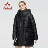 Astrid hiver manteau femme femme longue chaude parka mode veste à capuche Bio-Down vêtements féminins marque design 7253 211007