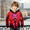 Hoodies & Sweatshirts D39Boys And Girls Leisure Sports 3D Printed Long Sleeve Pullover Hoodie Street Trend
