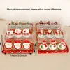 3pcs/lote vela de Natal Festival temático de natal Denamento Candlelight Dinner 3d Cartoon Decorações de mesa românticas Decoração de velas Decoração de casa Presente Santa Snowman Hy0058