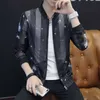 Letnie cienkie kurtki Mężczyźni Oddychające Slim Fit Bomber Jacket Ochrona przed słońcem Odzież Stojak Kołnierz Hollow Streetwear Znosić Płaszcze 210927