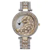 Armbanduhren 2021 Tier sexy Lades Women039s Uhren Top Casual Quartz Fashion Kleid Diamant Leopard Ladies Clock4099806