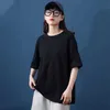 T Shirt Women hin shirts Lady Solid Cotton ees Short Sleeve shirts Female Summer ops for Woman Plus Size 4XL 210623