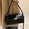 Shopping Bags Sacs à Bandoulière Chaîne En Métal Pour Femmes Sacoche Cuir De Grande Capacité Fourre Tout Assorti Styliste 220314