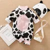 Baby Unisex casual Animal Jumpsuits 210528