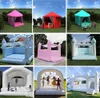 5x4.5m Wedding Moonwalk Plus Tamanho Inflável White Wedding Jumping Bouncer House Classic Bounce Jumper Castle Tent à venda