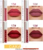 CAKAILA 18 Color Lipstick Lip Gloss блеск для губ матовый антипригарный стаканчик прочный сертификат MSDS водонепроницаемый супер качество e7238660