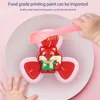 Fidget Toys Insects Suction Cup Spinner Rattles For Kids sensory For newborn Baby Antistress Educational Toy