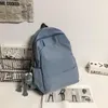 배낭 개구리 장난감 솔리드 간단한 여행 품질 패브릭 배낭을위한 2021 디자인 큰 가방 여성