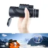 Teleskop kikare BAK4 80X100 Optik Zoom HD-lens Vattentät High Definition Monokulär Spotting Scope Portable för vandring jakt