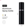 30 Pcs/Lot 10 ml brillant métal coquille bouteille de parfum réservoir vide vaporisateur bouteilles de parfum rechargeable atomiseur haute quantité