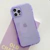 Caixas de cintura esbelta de grau militar Caixas de fluorescência cor de choque transparente à prova de choque transparente TPU Câmera Proteção da lente para iPhone 13 12 mini 11 Pro Max 8 7 Plus