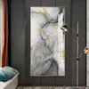 Pintura abstrata moderna em tela, impressões coloridas, mármore dourado, pôster nórdico, arte de parede para sala de estar, aquarela, decoração de casa 288x