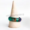 럭셔리 패션 반짝이 스팽글 손가락 반지 스타 비슷한 갤럭시 우주 기하학적 반지를위한 다채로운 자연 오팔 쥬얼리 링