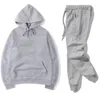 Mäns Tracksuits Kinesisk Storlek Sport Hoodie + Byxor Sats 2 Pieces Höst Running Tracksuit Sweatshirt Sports Set Kläder Män Kök Spår