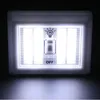 Lumières de secours 8W interrupteur mural veilleuse couloir lampe à LED extérieur à piles