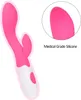 G-spot konijn waterdichte massage dildo vibrator volwassen seks speelgoed vrouwen vrouwen siliconen clitoris vagina stimulator massager sex dingen voor paren (