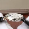 VF Montre De Luxe Herrenuhren 40X11 mm importiert Cal.98800 manuelles mechanisches Uhrwerk Stahl Luxusuhr Designeruhren Armbanduhren