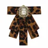 Spille Spille Ahmed 30 Stile Lusso Strass Fiore Stampato Tela Leopard Papillon Per Le Donne Collare di Moda Gioielli Goccia Seau22