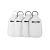 30ML Neoprene Keychain Party Favor Sublimation Blank Perfume Bottles Cover Hand Sanitizer Cover Heat Transfer Chapstick Holder RRF13167