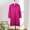 Women Loose Shirt Dress Long Sleeves Button Up Casual Fashion Female Plus Size African Spring Elegant Office Ladies Classy Robes 210416