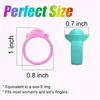 NEW! New Fidget Toys ring finger Press bubble to relieve anxiety silicone jewelry ring bracelet desktop educational toy ring decompression toy gift