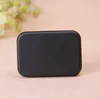 Rectangle Tin Boxs Black Metal Container Boxes Candy Jewelry Playing Card Storage Gifts Packaging