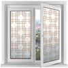 Window Stickers Glass Foil Static Cling Frosted Pane Pattern Reusable Home Decor Private Protect Film For Office Store Supermarket