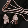 Bettyue Nuovo Arrivo Collana di Lusso E Orecchino Pieno Con Zircone Cubico Set di Gioielli di Charme Donne Elegante Scelta Festa di Nozze H1022