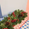 Decorazioni natalizie pineale artificiale 2022 1.35tree rattan ornic ornaments ghirlaland dono decorazioni decorazioni per la casa