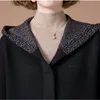 Mieszanki wełny damskiej 2022 Mothers w wieku 2022 lat Autumn Winter Hooded Woolen Woolen Jacket Średnia długość 5xl płaszcz 5xl femme Tops A1369