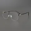 Fashion Sunglasses Frames 2021 Germany Brand Designer Glasses Men Super Light Stainless Steel Pilot Eyeglasses Women Spectacle Frame