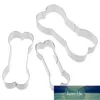 3pcs / set cookie cutters rostfritt stål hundben fondant chokladkaka kaka mögel ramverktyg fabrik pris expert design kvalitet senaste stil ursprungliga status