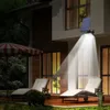 5 W Güneş Enerjisi 50 LED Spot Su Geçirmez Manzara Duvar Güvenlik Işık Açık Bahçe Çim için - Beyaz