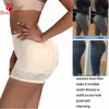 Guudia Hip Enhancer Butt Lifter Kvinnor Body Shaper Padded Panties Lace Push Up Bodysuit Shapers Tummy Control Panties Shapewear 210708