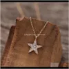 Colares pingentes j￳ias entrega 2021 colar sol estrela estrela forma de lua pingente de cristal cen￡rio metal corrente cor dourada feminina menina menina