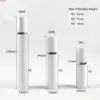 12 x 5ml 10ml 15ml airless 펌프 화이트 병 화장품 기초, LotionsGood에 대 한 리필 가능한 용기 공기