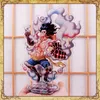 Anime One Piece Luffy Cosplay Prop Accessories Monkey D. Luffy Ronoa Zoro Ace Acrylic Desk Stand Figure Model G1019