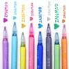 Highlighters 1 Pcs Double Line Pen Contour 8 Color Shining Hand Account With Colorful Student Graffiti Painting Diy Hand-painted Marker