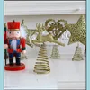 Christmas Decorations Festive & Party Supplies Home Garden Trees Topper Iron Star For Xmas Tree Ornaments Top Navidad Noel Kerst Natal S Yea