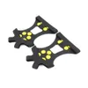 Outdoor Unisex Snow Antislip Spikes Grips Grippers Crampon Cleats for Buty Bot Foreshoss 10 zębów lód 2021