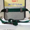 Designer Beige Canvas Waist bags Unisex Neo Vintage Tiger Belt Bag Jasper Red Striped Ribbon men Laptop Crossbody Wallet Shoulder Fanny Pack Fashion Shoulder 493930