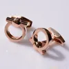 Luxury Cuff Links High Quality Men039s Classic Cufflinks hat style silver gold black rosegold3518868