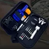 Professionell handverktygssatser Watchmaker 30-Piece Watch Repair Kit Link Pin Remover Case för nybörjare