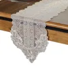 Korea Style Lace Dresser Dustproof Table Runner Home Decor Tea Cabinet Piano Runners 1pcs Quality Retro 210628