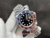 Temiz Fabrika Mükemmel Sürüm Saatler 40mm GMT 126710 126710BRO Pepsi Cerachrom Bezel Cal.3285 Hareketi Mekanik Otomatik Erkek İzle Erkek Saatı