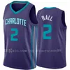 2021 New Stitched Cheap Mens Lamelo Ball # 2 2020-21 Mint Green City Association Teal Icon Draft Basketball Jersey Andningsbar storlek S-2XL