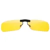 Clip polarizzato su occhiali da guida occhiali da sole occhiali da sole visione del giorno UV400 Lente guida per la guida notturna Guida occhiali da sole Clip Goggles protezione UV